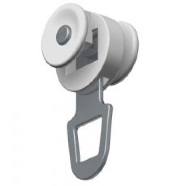 GARDUNA ausziehbare Gardinenschiene Vorhangschiene, weiß, glatte, glänzende Oberfläche - Komplettset inkl. allem Zubehör