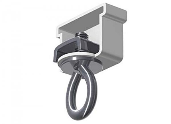 GARDUNA ausziehbare Gardinenschiene Vorhangschiene, weiß, glatte, glänzende Oberfläche - Komplettset inkl. allem Zubehör