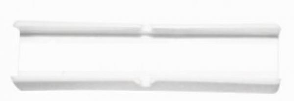 Verbinder für Vorhangschiene, Kunststoff, 2 Stück, weiss